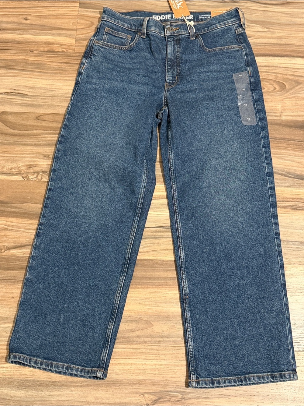 Eddie Bauer Authentic Voyager High Rise Easy Crop Women’s Sz. 10 NWT